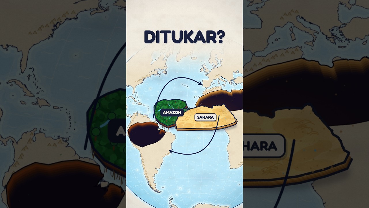 Kalau Sahara dan Amazon Ditukar, Apa yang Terjadi?