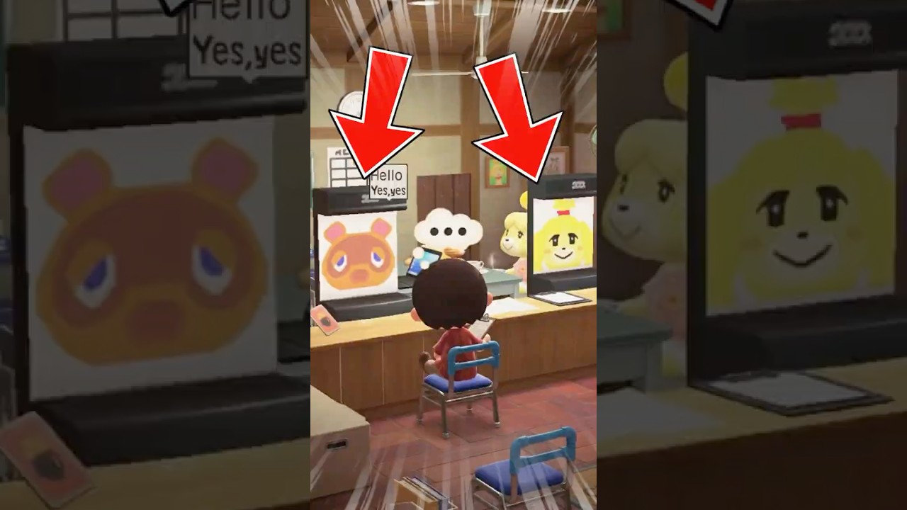 受付にAIを取り入れた案内所 #あつ森 #島クリ #マイデザイン