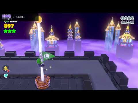 Super Mario 3D World (Switch) 8-4 Speedrun - Time: 18 (Former WR)