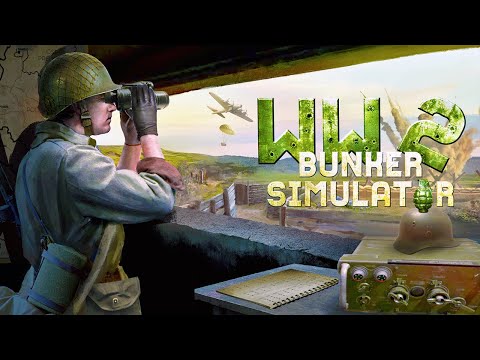 Surviving & Living Alone In A German WW2 Bunker - WW2 Bunker Simulator