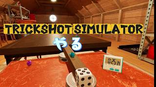 久しぶりの配信！TrickShot Simulator 配信