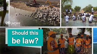 Should disaster risk reduction become a legal duty | UNDRR