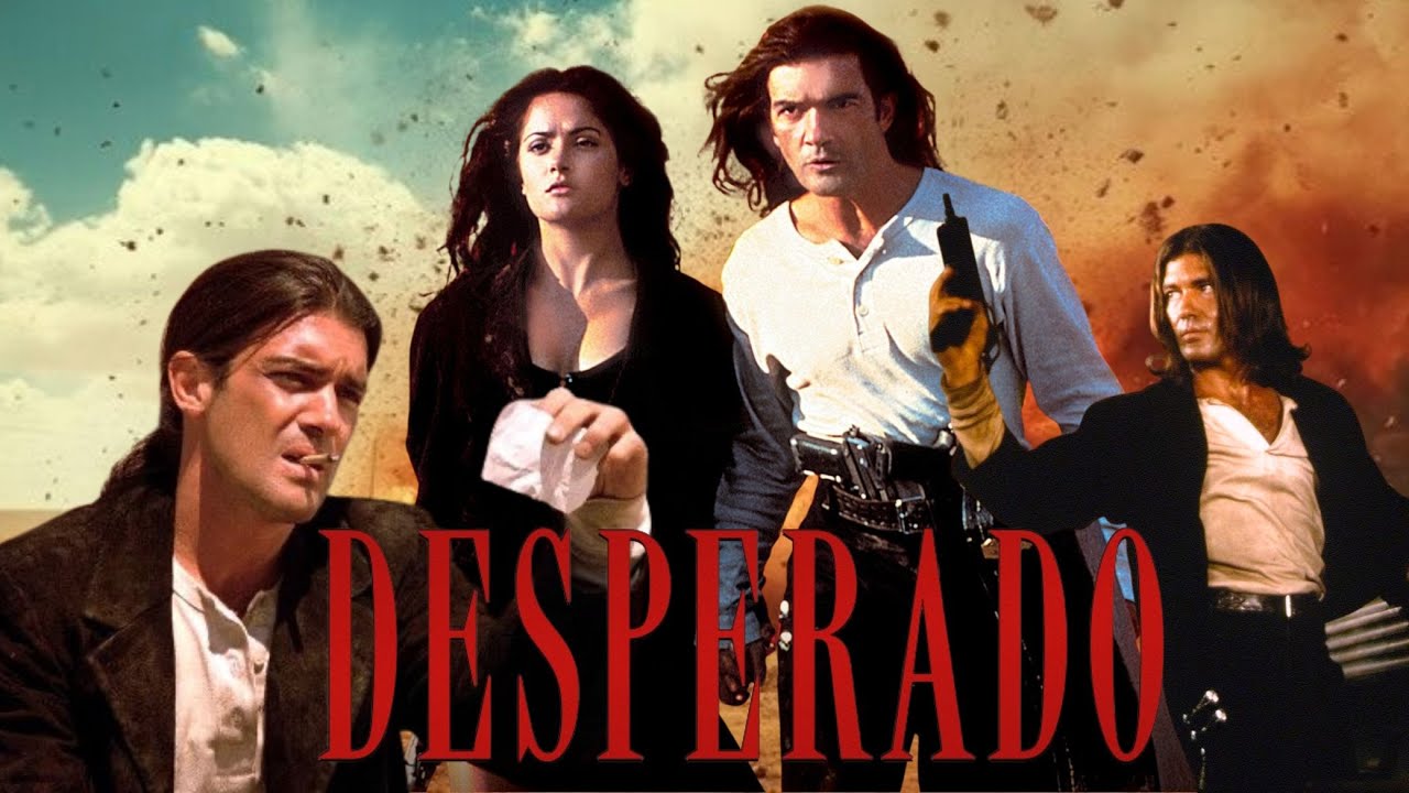Desperado (1995) Action/Thriller Movie in English HD review & facts | Antonio Banderas, Salma |