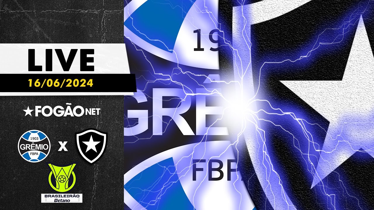 LIVE | Pré-jogo de Grêmio x Botafogo pelo Campeonato Brasileiro 2024
