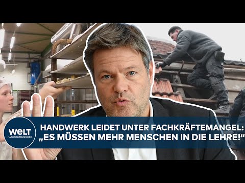 DEUTSCHLAND: Handwerk leidet unter Fachkräftemangel - es gibt zu wenig Auszubildende!
