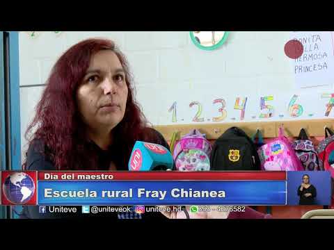 Día del maestro: Visitamos la Escuela rural Fray Anselmo Chianea