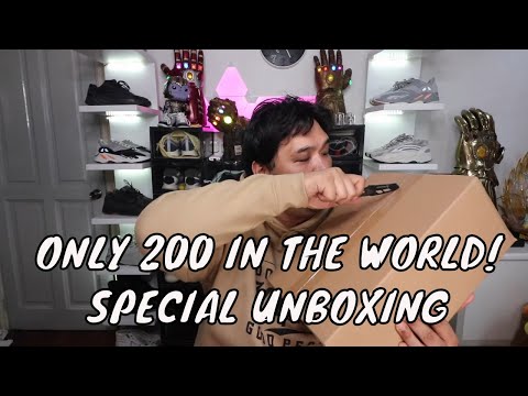 ONLY 200 PAIRS OF THIS SNEAKER IN THE WORLD (UNBOXING) Video
