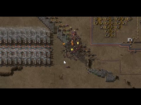 ALIENS ÜBERRENNEN unsere BASIS! | Folge #4 | Factorio Gurkenpack V2
