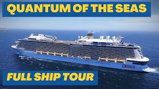 Quantum of the Seas Full Ship Tour. A tour of this Royal Caribbean cruise ship #cruise #travel
