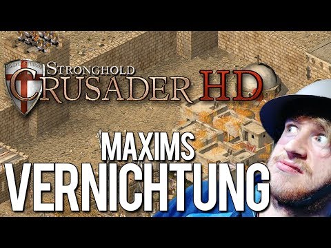 Maxims Vernichtung! | Stronghold Crusader gegen Maxim | RTS Olympiade