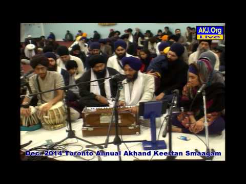 015 Toronto Dec. 2014 Smaagam - Monday Evening Keertan - Bh. Simratpal Singh Jee Ludhiana