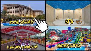 ROYAL SEGINUS HOTEL Antalya 🇹🇷 | Lunapark 🎡 Mini Club 🧒 Water Slides 💦