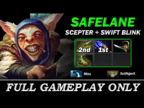 Meepo Safelane First Item Aghanim, Second Item Swift Blink - Full Gameplay Meepo #212