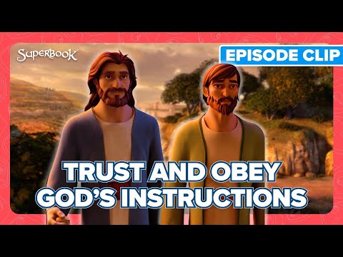 The Ten Spies Explored the Promised Land | Superbook - Joshua and Caleb English Clip