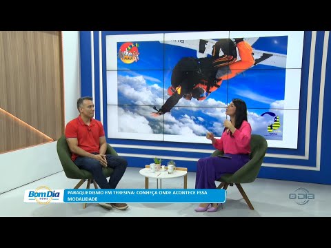 Paraquedismo em Teresina: Conheça onde acontece essa modalidade 12 01 2023