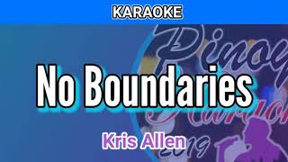 No Biundaries by Kris Allen (Karaoke)