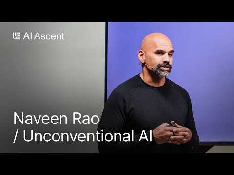 Why the Brain Computes 1,000,000x More Efficiently Than A GPU: Unconventional AI's Naveen Rao