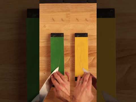 1000 grit stones. Naniwa Pro vs Shapton Kuromaku