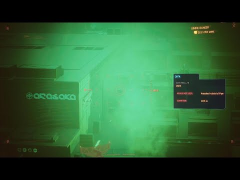 Arasaka Warehouse + Scan the Area With Takemura, Cyberpunk 2077