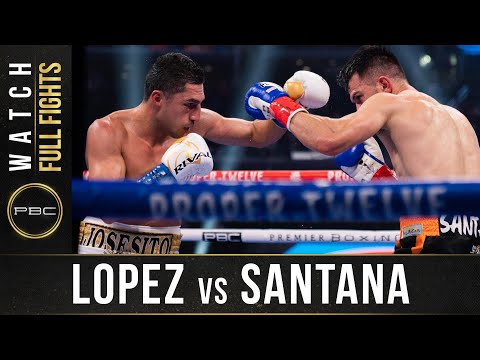 Lopez vs Santana FULL FIGHT: December 5, 2020 | PBC on FOX PPV