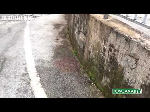 2018-04-15 PISTOIA - MUORE BIMBA DI TRE ANNI DOPO ESSERE STATA INVESTITA