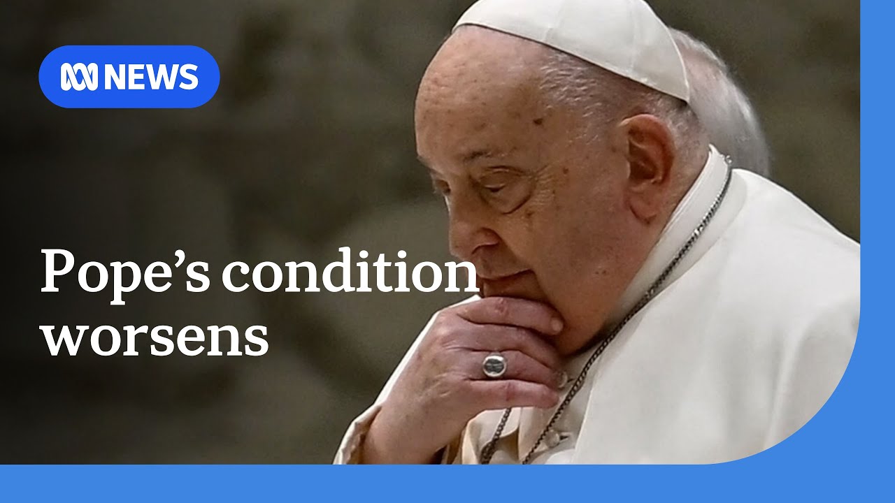 Pope Francis suffers a setback in his pneumonia treatment | ABC NEWS