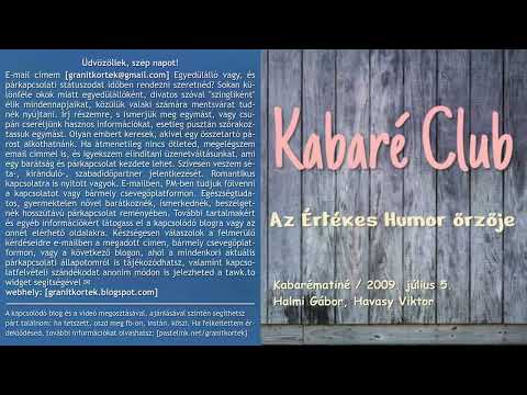 Kabarématiné / 2009 július 5.
