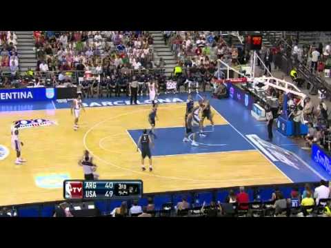 USA vs. Argentina 2012 Olympics Highlights