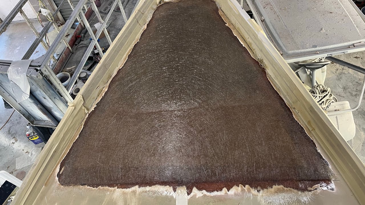 S/V SeaSprite Refit - Deck Recoring Continues