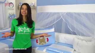 Kit Berço Marinheiro Azul | Ref: 47239