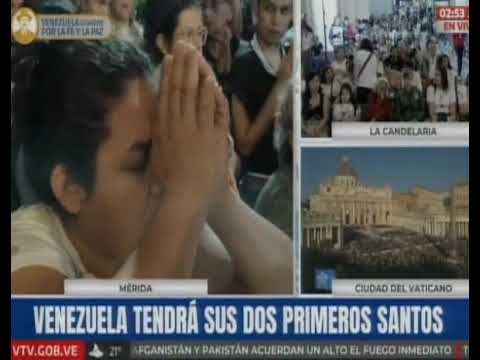 Desde el municipio campo Elias con el alcalde Jesús Rodríguez Toto en la canonización