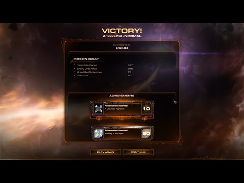 StarCraft II 10th Anniversary Campaign Achievements Hunt 74 - A Grounded Approach