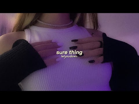 miguel, sure thing (sped up + reverb)