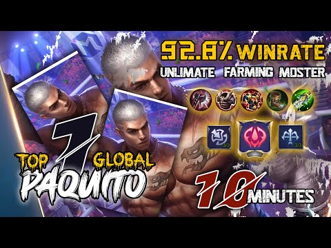 Paquito Death Blow Gameplay | Top 1 Global Paquito Best Build 2021 | Mobile Legends