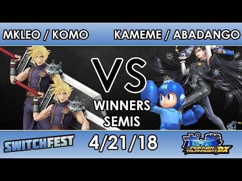 Switchfest  - MKLeo / Komorikiri (Blue) VS Kameme / Abadango (Red) - Smash 4 - Winners Semis