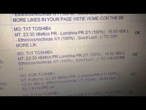 SMS SERVICE : Atletico Pr - Londrina 2/1 (0-1 HT 2-1 FT) 30/03/14