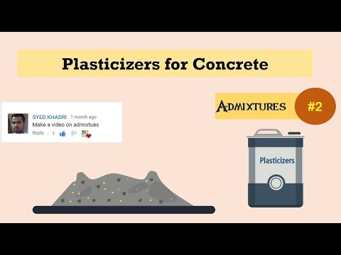 Plasticizers for Concrete