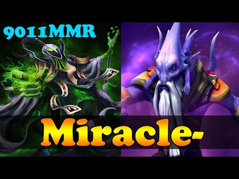 Miracle- 9011 TOP 1 MMR In The World Plays Rubick And Dark Seer - Dota 2 Gameplay!