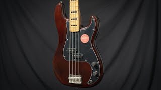 Video thumbnail for Fender Squier Classic Vibe '70s Precision Bass | Walnut by MooreMusicGuitars