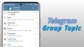 How To Create Topic in Telegram Group