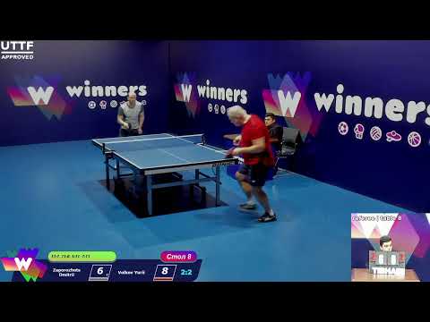 Zaporozhets Dmitrii - Volkov Yurii WINners CUP Table Tennis 8 03.01.2021 20:15