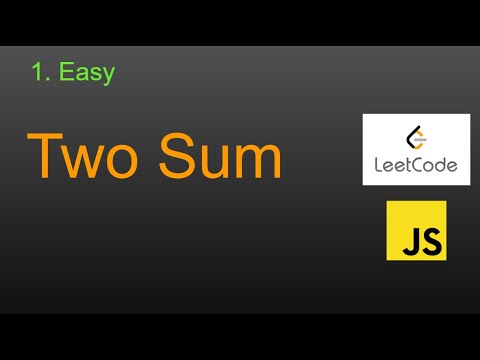 1 Two Sum Leetcode Google Interview Question Javascript