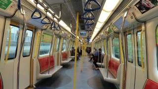 港鐵馬鞍山綫8卡列車首日啟用車公廟至沙田圍行車片段 