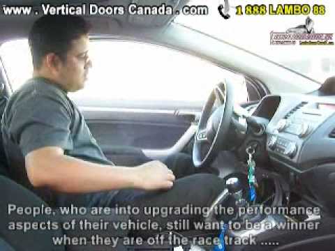 Honda Civic 2 DR Vertical Doors Lambo Doors VDI LSD Vertical Doors Canada Inc
