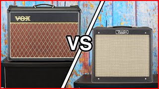 Video thumbnail for Vox AC15 VS Fender Blues Junior by Toby's Guitar Gear Demos 🎵