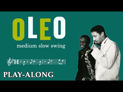 Oleo - Medium Slow Swing || BACKING TRACK