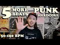 5 More Punk Hardcore Beats 50 180 BPM