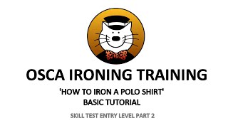 How to Iron a Polo Shirt - Basic Tutorial by Eve - POV