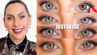 SONO SCIOCCATA! LENTI A CONTATTO COLORATE JUST4KIRA + CODICE SCONTO