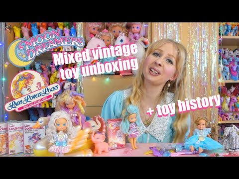 Lady Lovely Locks and Moondreamers haul - vintage 80s girls toys + toy history